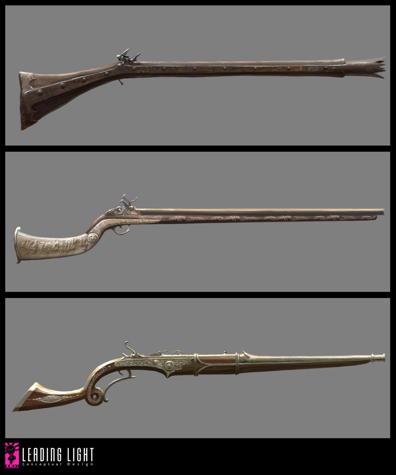 Fable II firearms