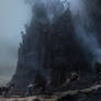 Fingolfin challenges Morgoth @ the gate of Angband