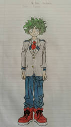 1st attempt to draw Izuku Midoriya