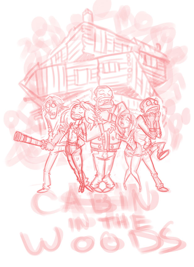 Cabin in the woods WIP