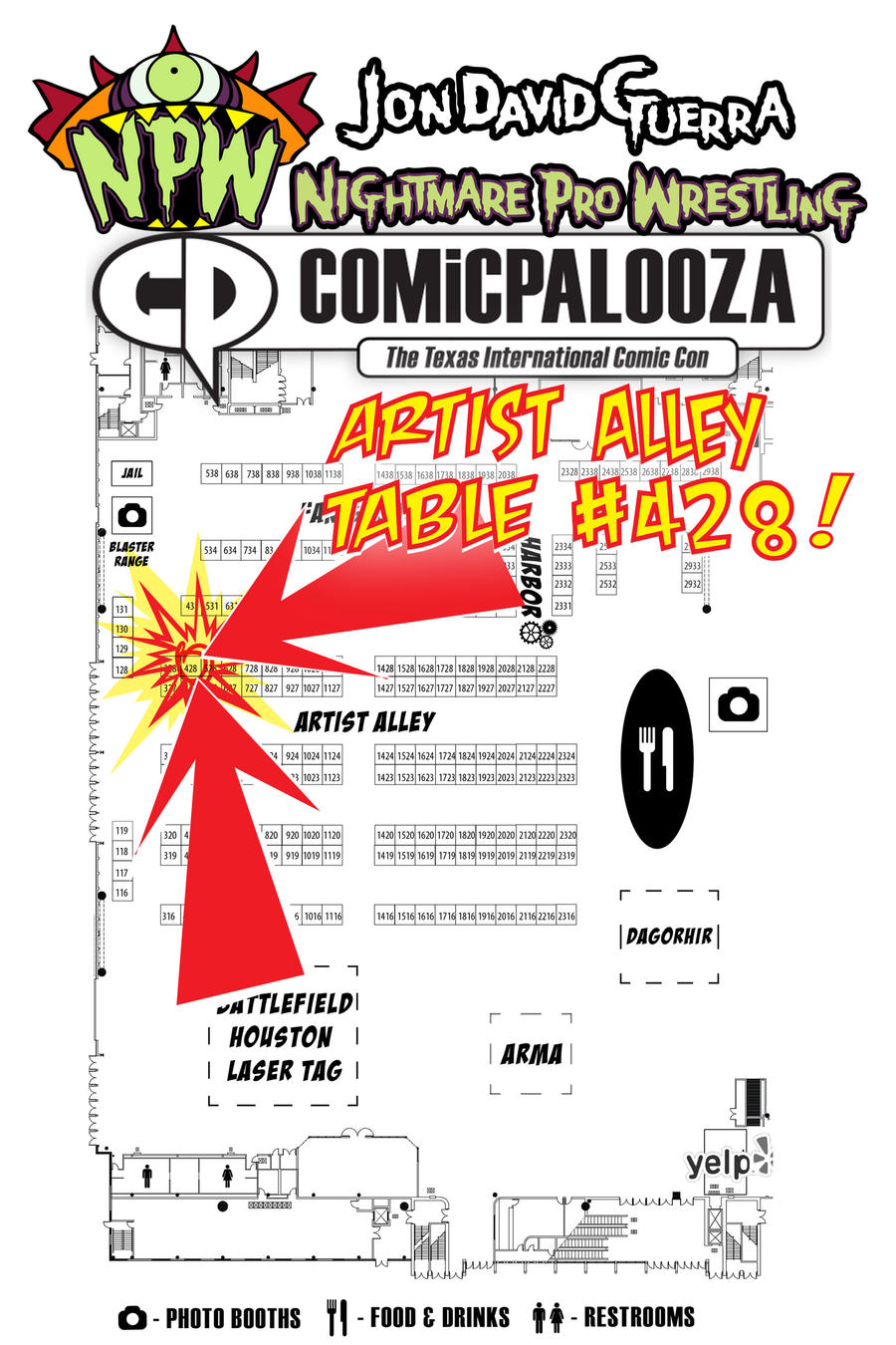 Comicpalooza-Map