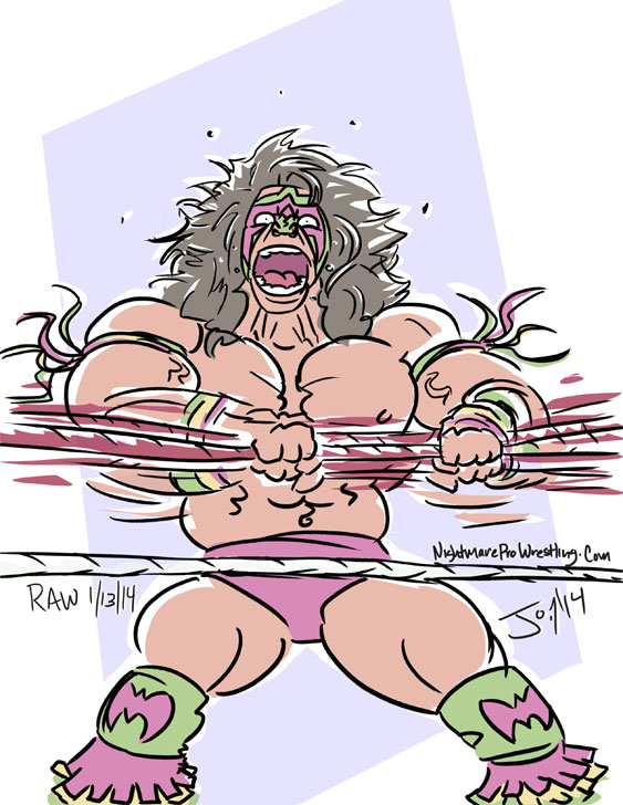 Ultimate Warrior by Jon David Guerra