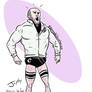 Cesaro strut!