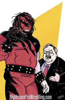 Kane and Paul Bearer - Commission