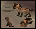 Hyena Design by LolaTheSaluki