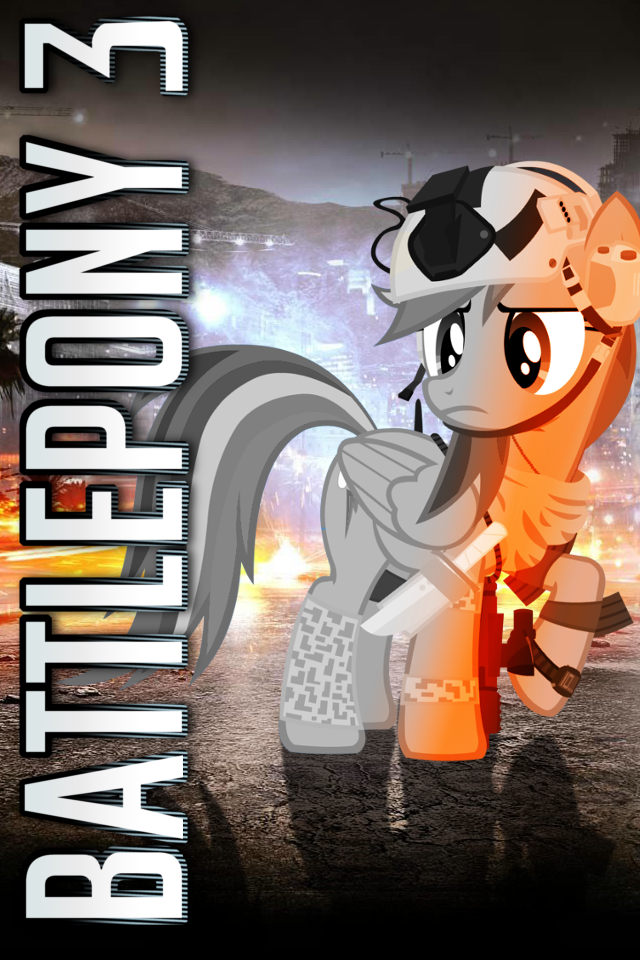 Battlepony 3 iPhone Wallpaper by RDbrony16