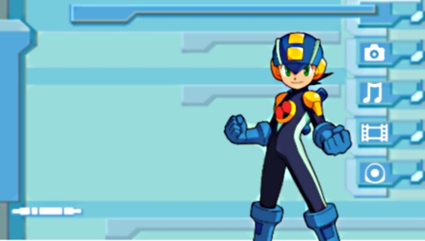 Megaman PET psp wallpaper