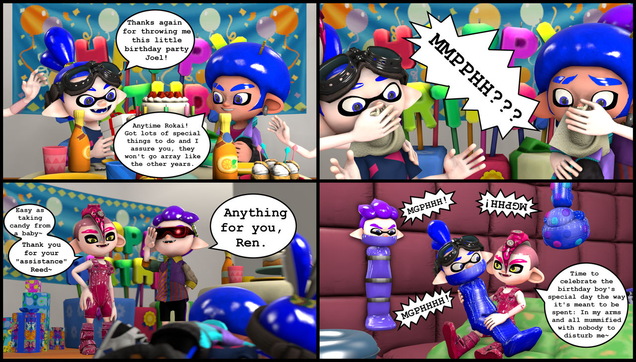 A Surprise Snatching Celebration - Birthday Gift by SquidSisterFan12 on ...