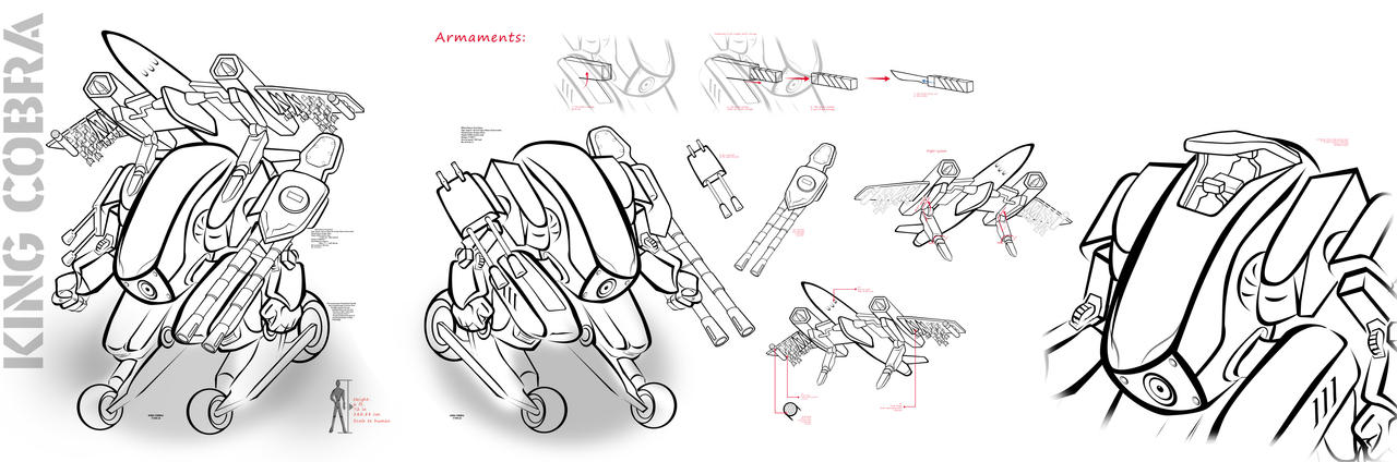 Mech Weapon Tutorial Mecha Model 6 mech weapons and accessories by Vegeta1006 on DeviantArt