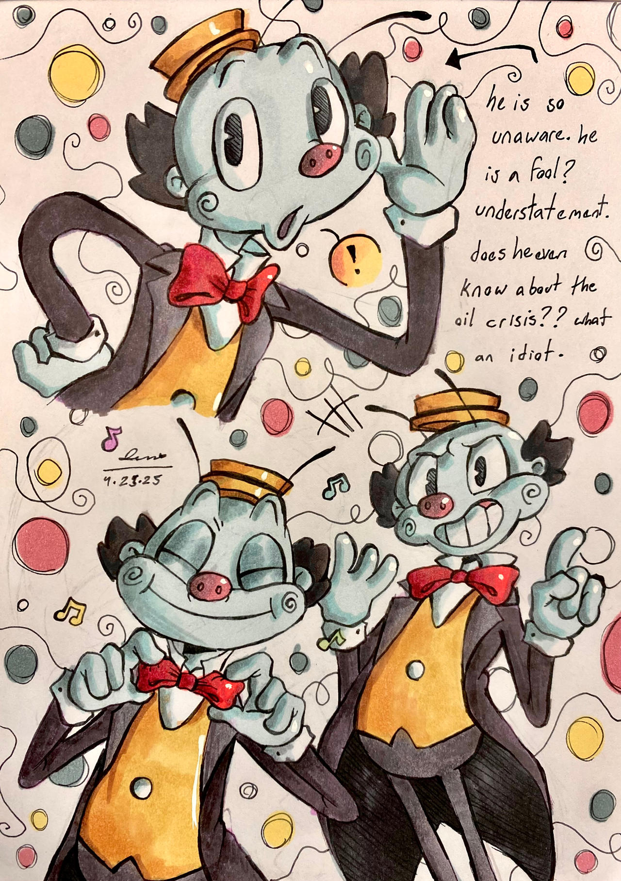 ...more mr. ring-a-ding. by ILFSMOMG on DeviantArt