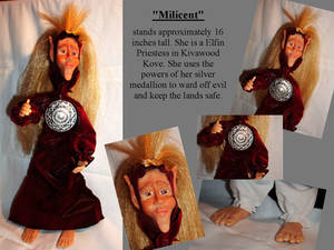 'Milicent'-Wooden Spoon Doll