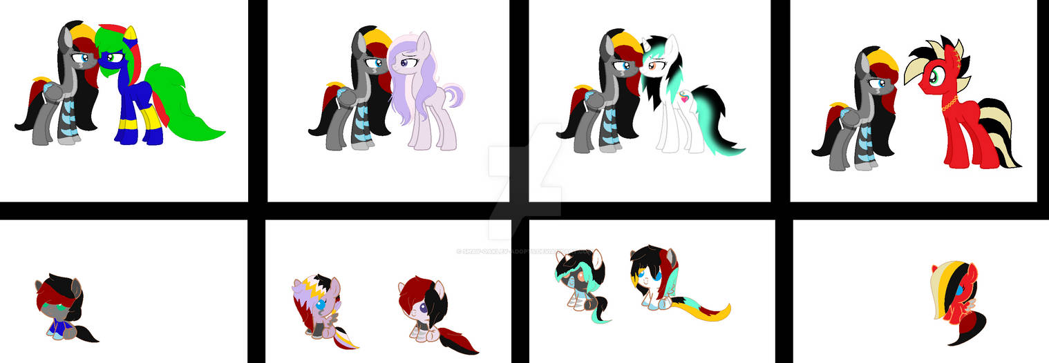 BaneDreamer foals 2 3 4 and 5 by Shay-Oakley-Adopts BaneDreamer foals 2 3 4 and 5 by Shay-Oakley-Adopts