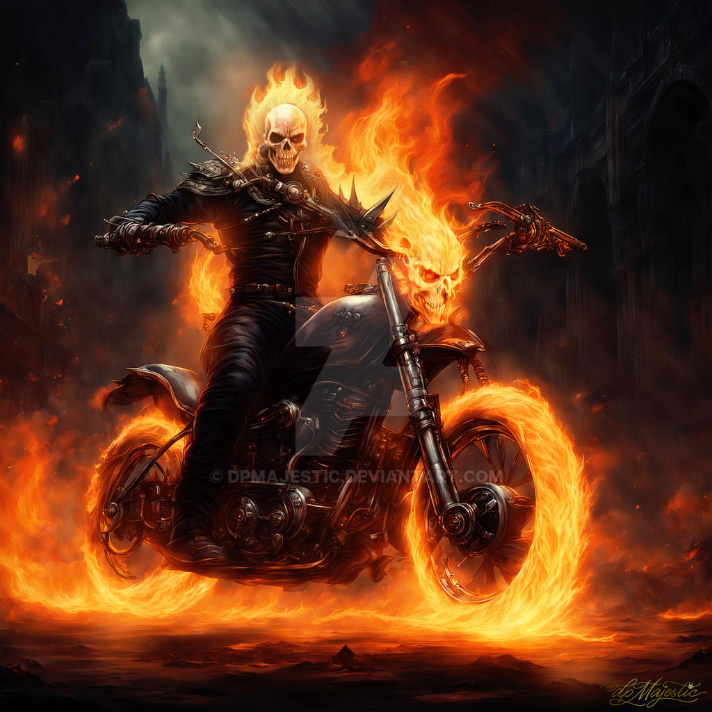 Ghost Rider: Hell Rider by dpMajestic on DeviantArt