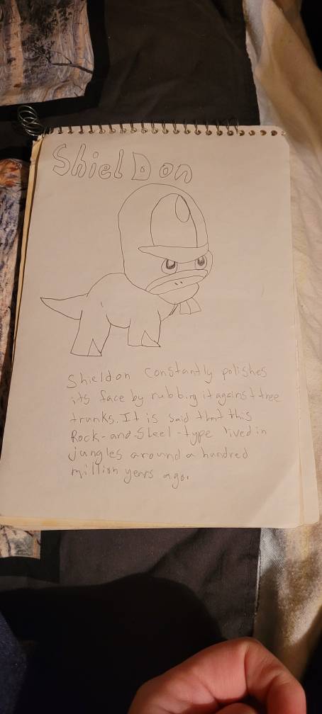 Shieldon Pokemon by huntingangel1200 on DeviantArt