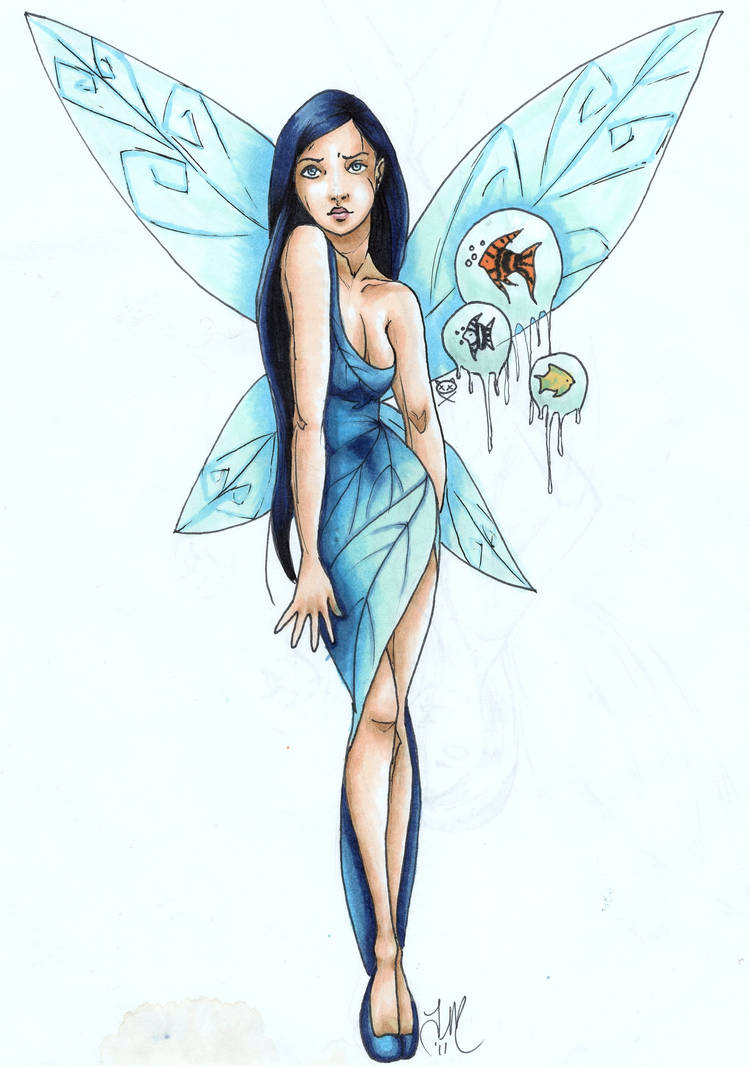 Twisted Fairies: Silvermist by jeftoon01 on DeviantArt