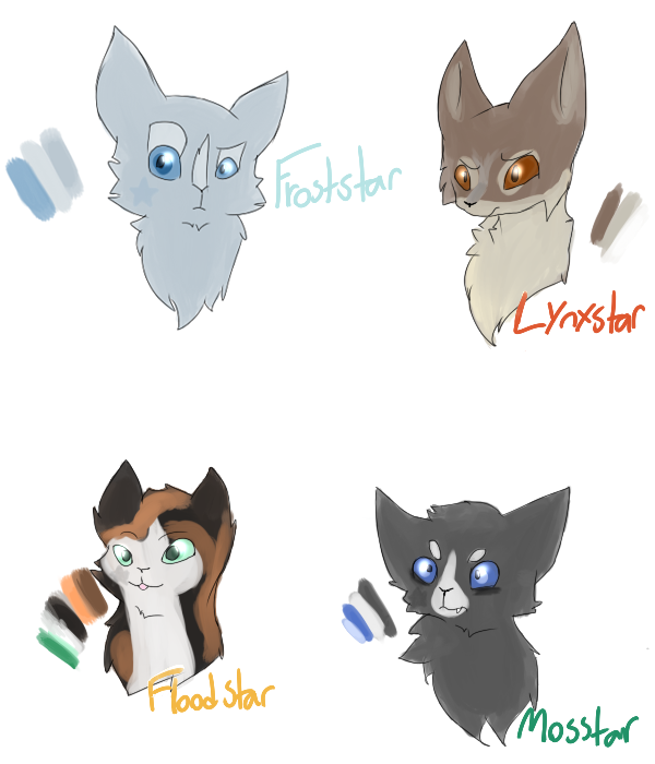 Pokemon the 5 warrior cats clans