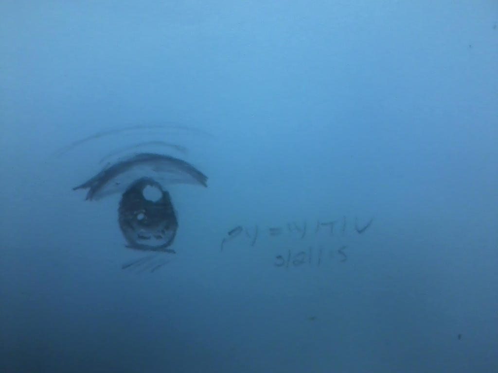 anime eye doodle