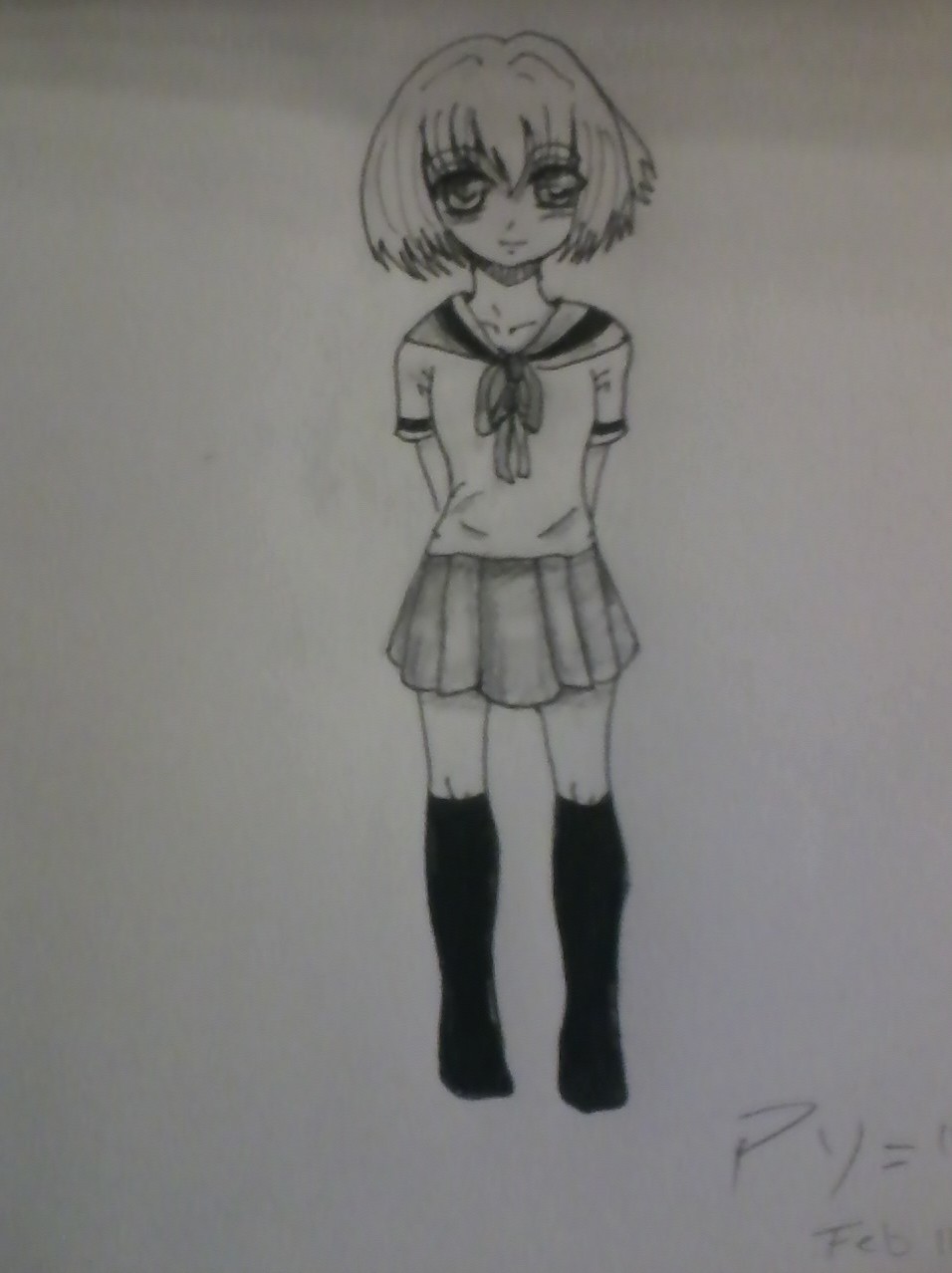 Anime School Girl