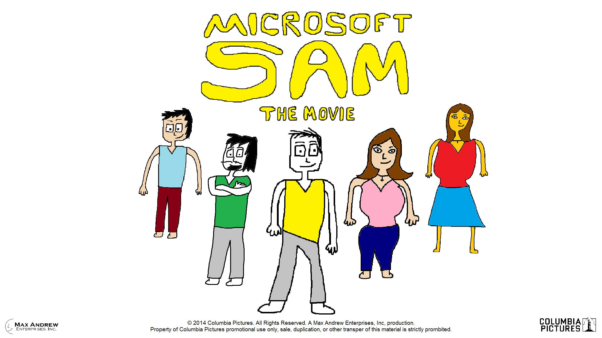 Microsoft Sam The Movie Poster by maxiandrew on DeviantArt