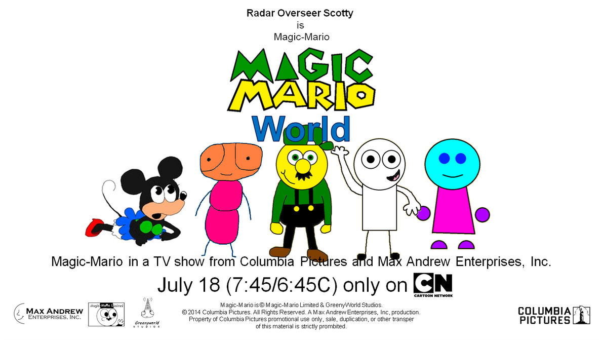 Magic-Mario World Poster by maxiandrew on DeviantArt