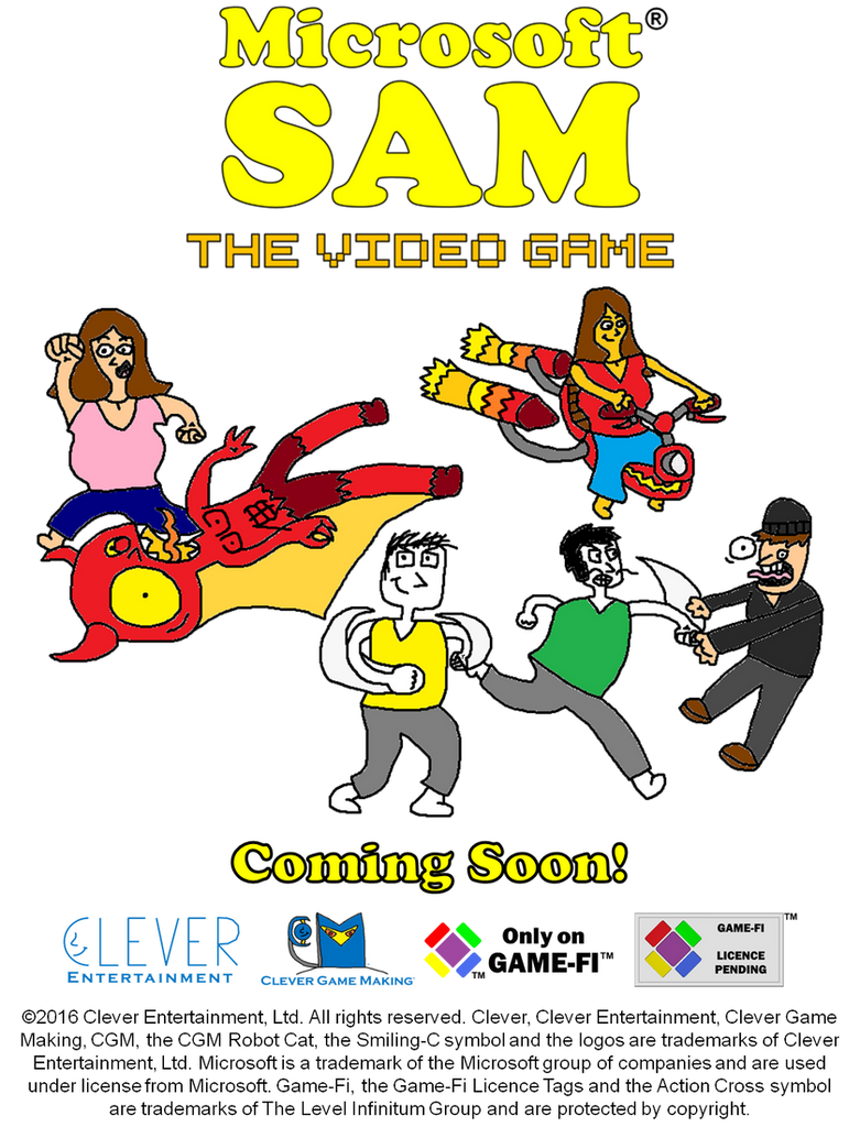 Microsoft Sam The Video Game Teaser by maxiandrew on DeviantArt