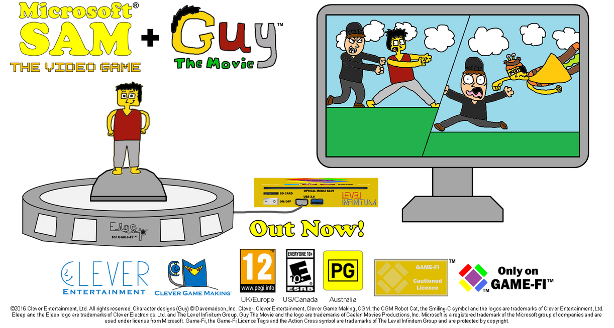 Microsoft Sam The Video Game Gameplay Teaser #3 by maxiandrew on DeviantArt