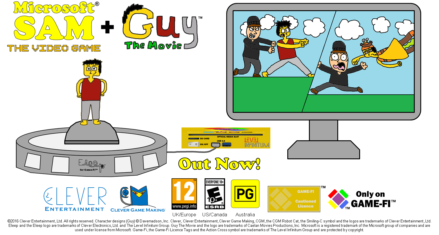 Microsoft Sam The Video Game Gameplay Teaser #3 by maxiandrew on DeviantArt