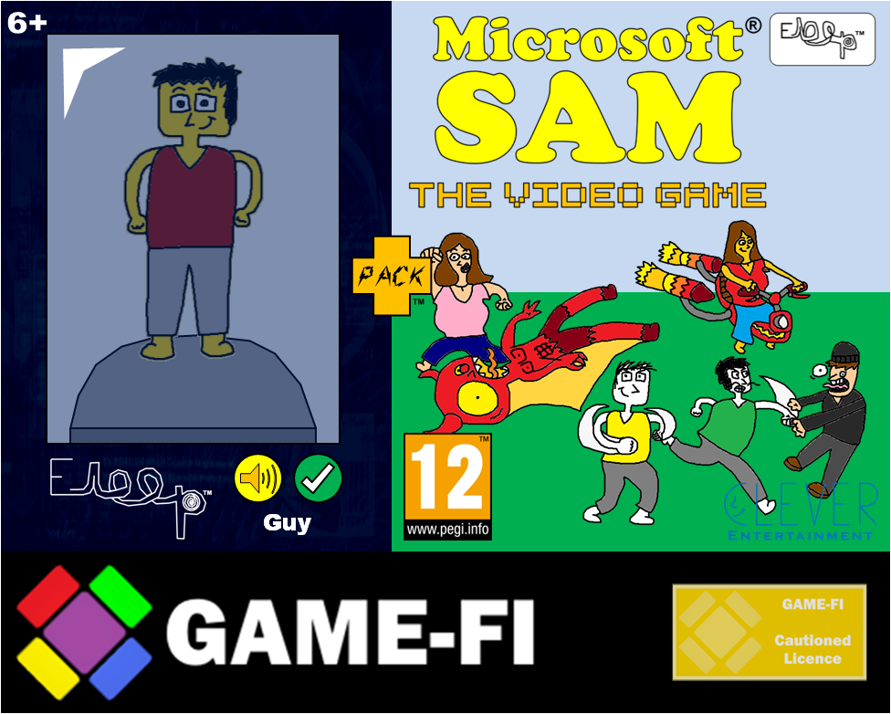 Microsoft Sam The Video Game Plus Pack Bundle by maxiandrew on DeviantArt