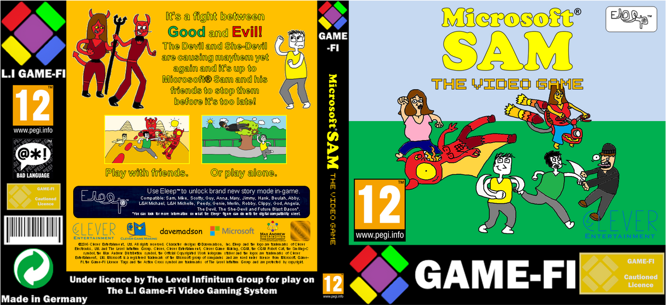 Microsoft Sam The Video Game (My Game-Fi Game #27) by maxiandrew on ...
