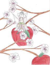 apple blossem fairy