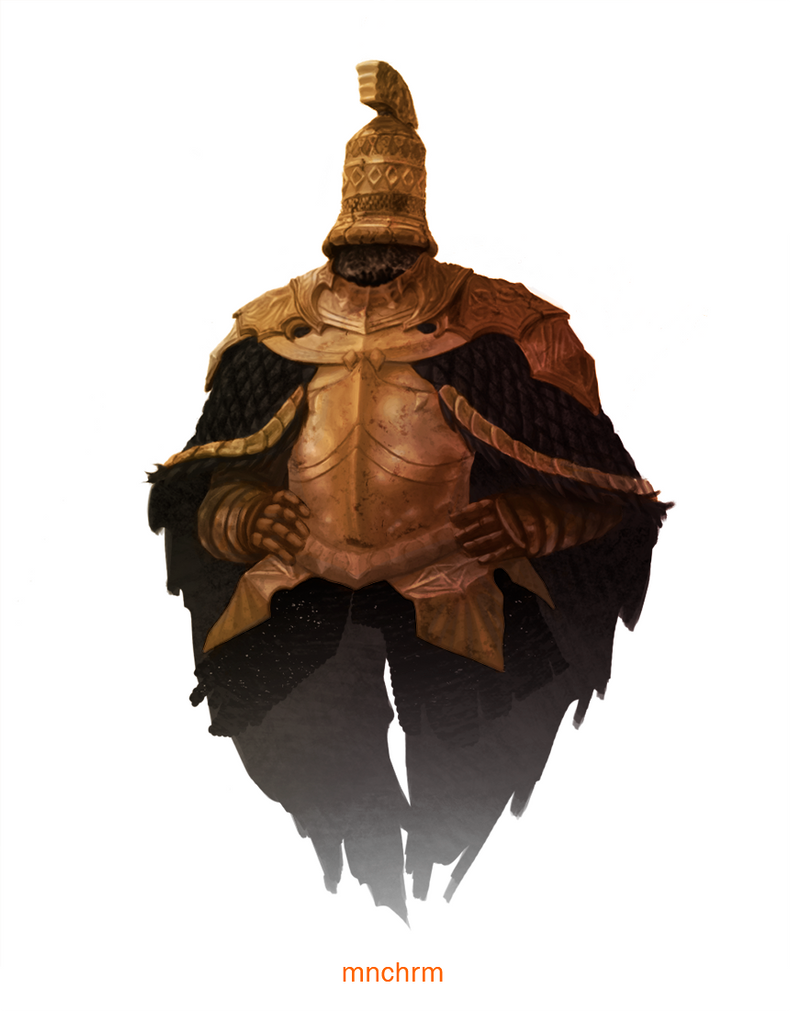 bell knight by monochromealien on DeviantArt