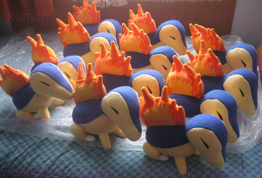 Cyndaquil pokemon plushies