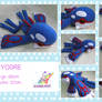 Kyogre pokemon plushie handmade