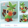 Grookey pokemon plushie