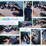 Giant custom Zubeia handmade plushie