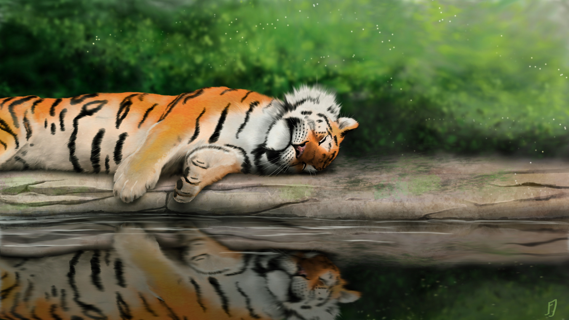 Sleeping Tiger