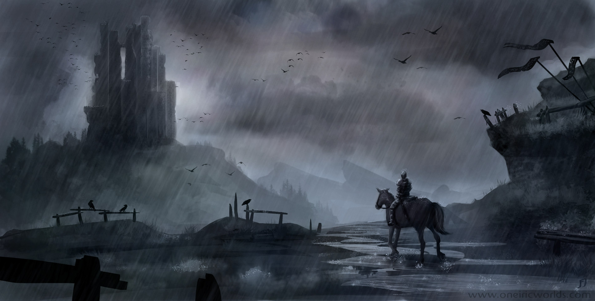 The Crow Fortress by Matou31