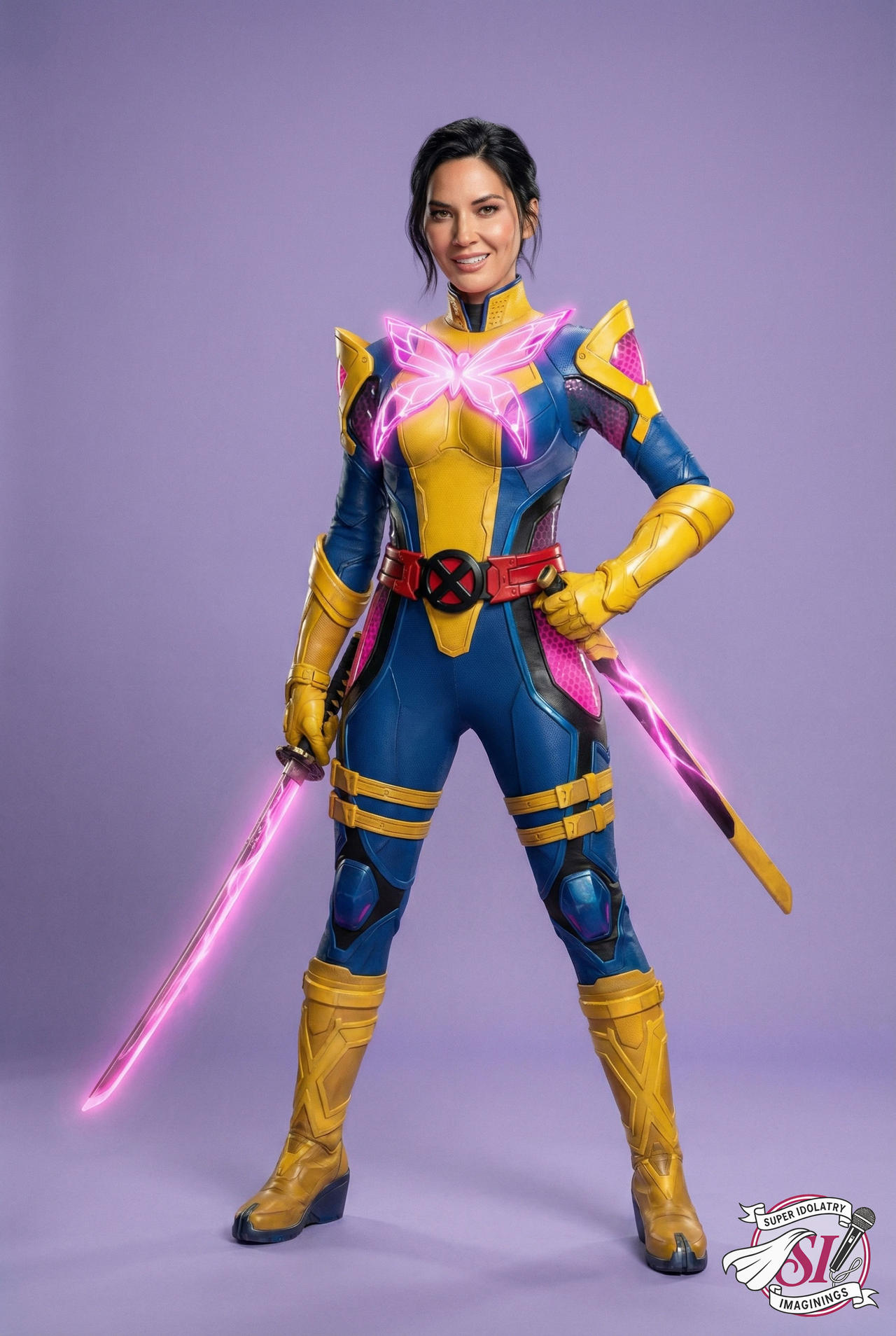 Olivia Munn Sporting Psylocke Marvel Rivals Skins By SuperIdolatry On olivia-munn-sporting-psylocke-marvel-rivals-skins-by-superidolatry-on