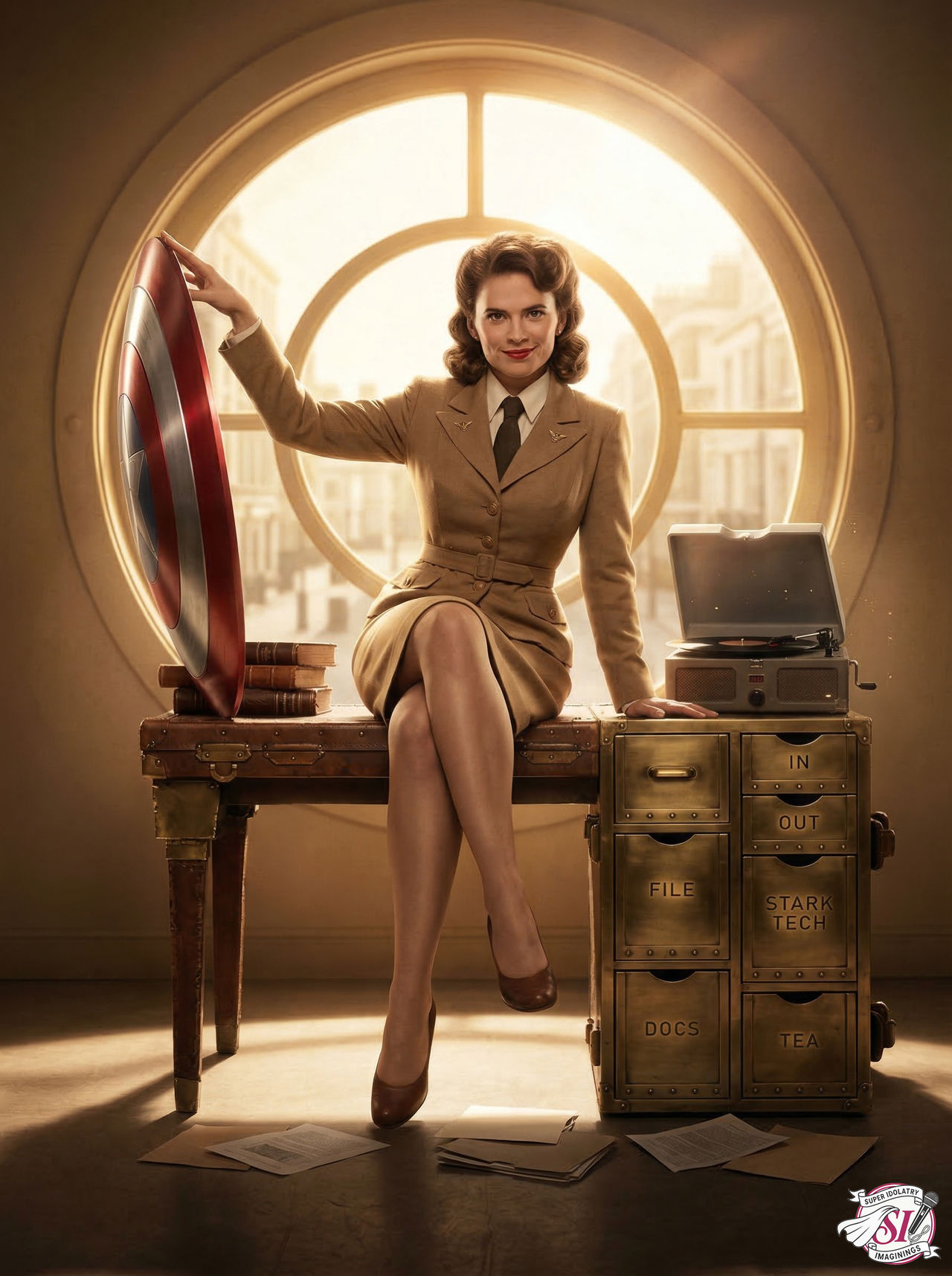 Step into Peggy's office...