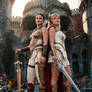 Teela and She-Ra are Castle Greyskull's last hope!