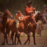 Happiness on the horse