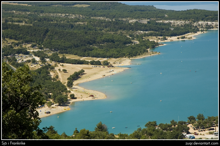 Lake in France