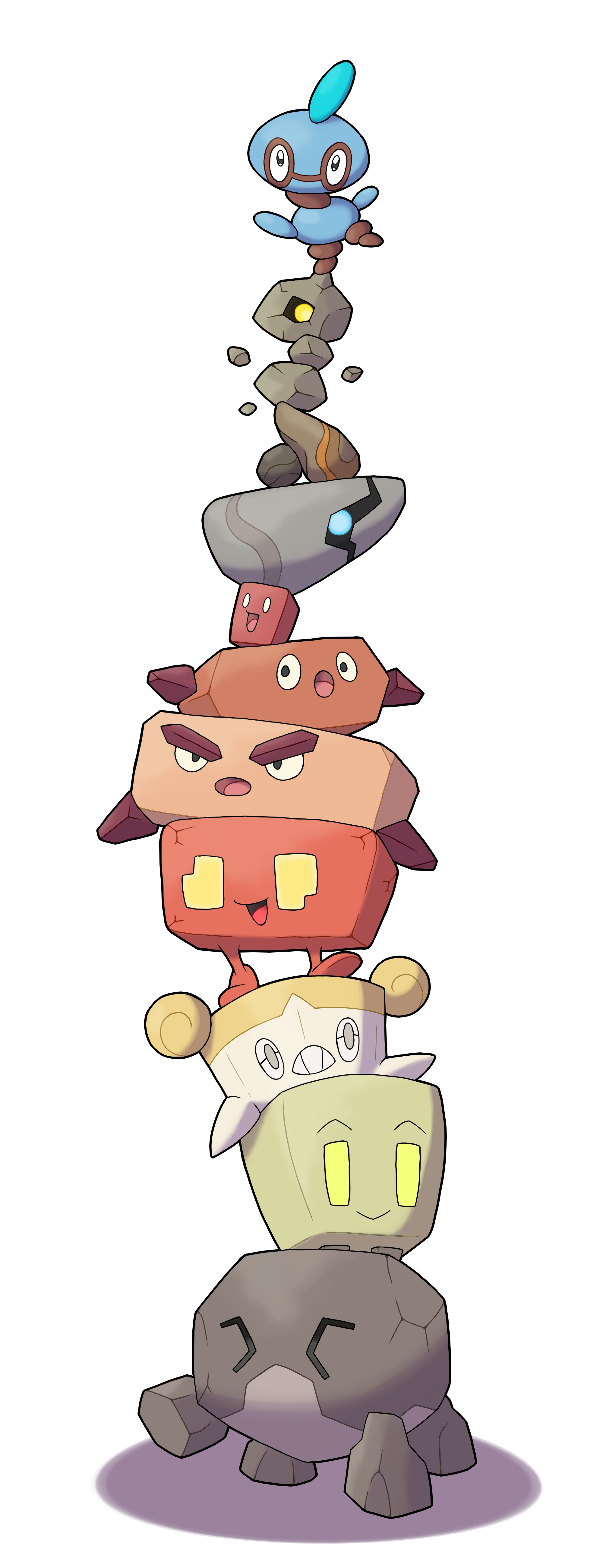 Stackastack Pokemon The Great Fakemon Stone Stack by Mat4265 on DeviantArt