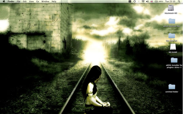 Train Track Goth - desktop by Gothic-SuperStar on DeviantArt
