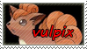 vulpix  pokemon stamp