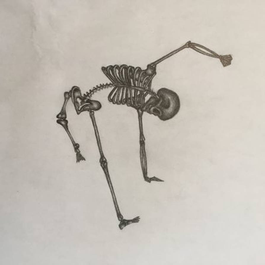 Skeleton Rizzing Kicking and screaming (skeleton) by BraedenG on DeviantArt