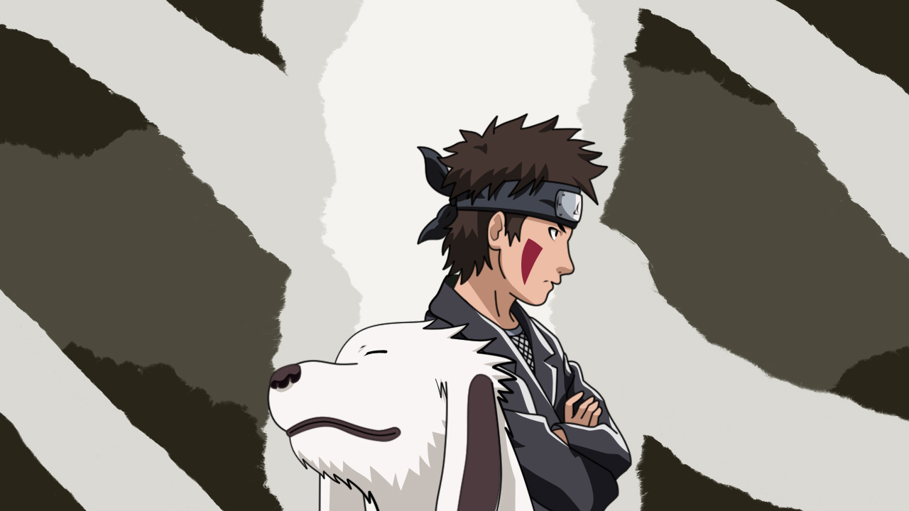 Kiba and Akamaru BG