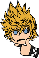 Thinking Roxas