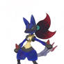 Lucario (Dark Form) {Final Design}