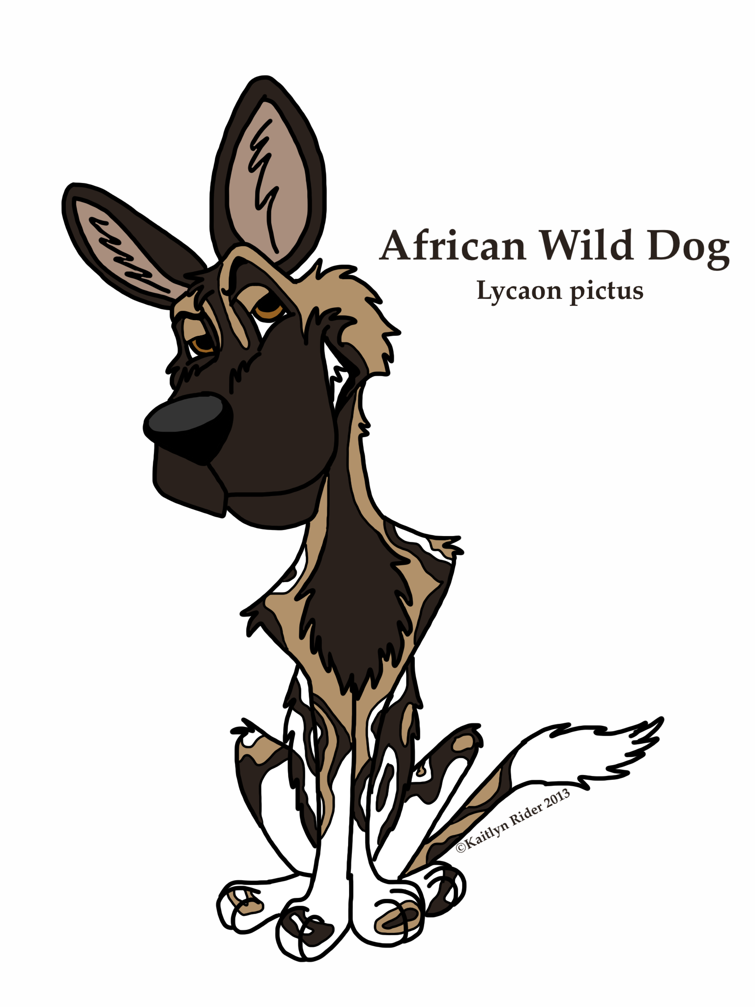 African Wild Dog Cartoon by Schutzhund-Chick94 on DeviantArt African Wild Dog Cartoon by Schutzhund-Chick94 on DeviantArt